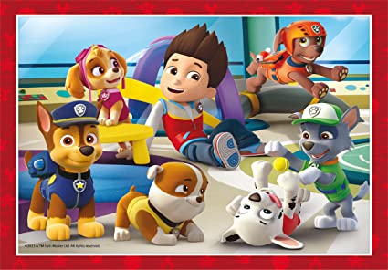 Clementoni Paw Patrol 4 in 1 Jigsaw