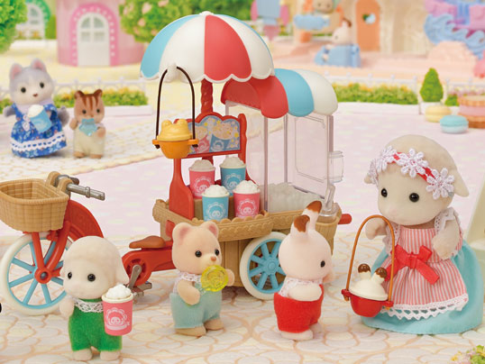 Sylvanian Families Popcorn Delivery Trike