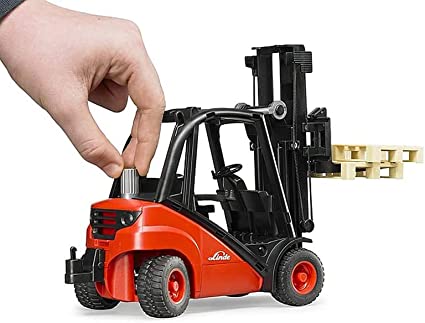 Bruder Linde H30D Fork Lift With Pallet