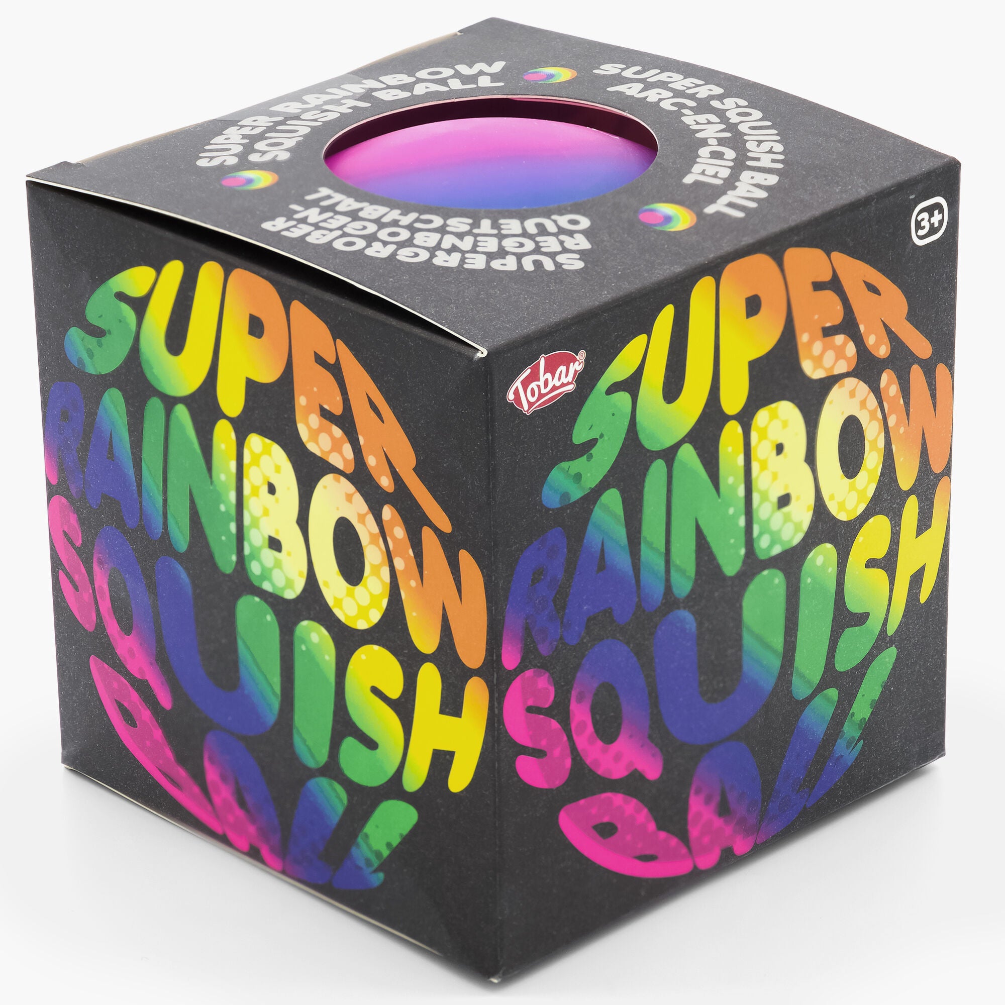 Super Rainbow Squish Ball