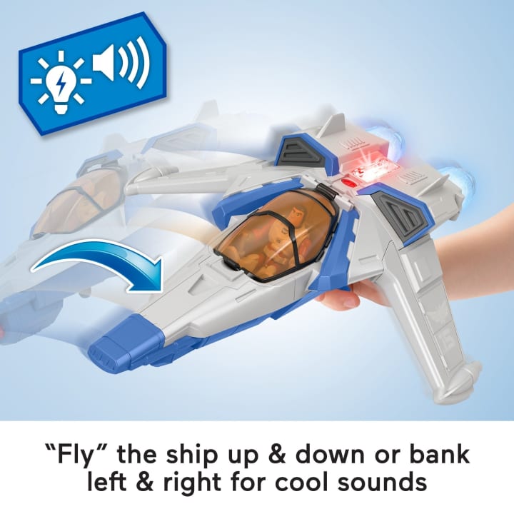 Imaginext Lightyear XL-15 Spaceship & figure