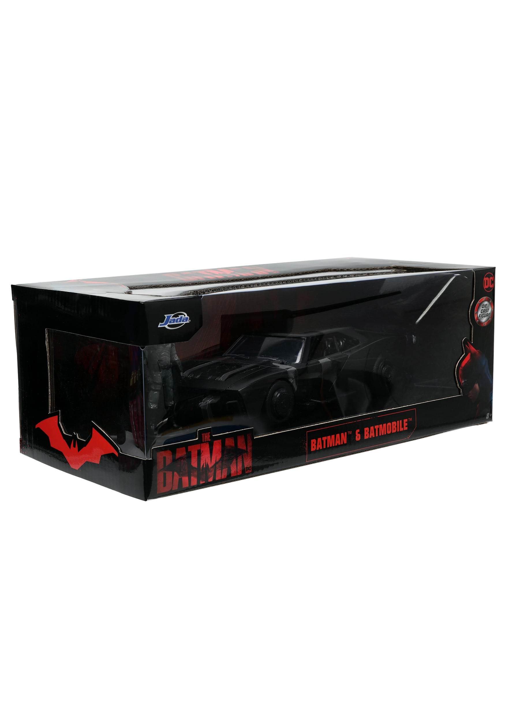 The Batman 1:24 Batmobile and Figure Set