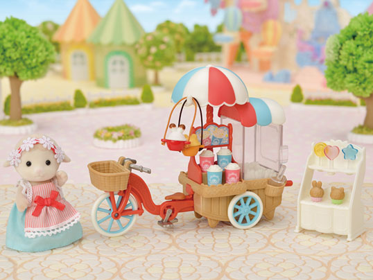 Sylvanian Families Popcorn Delivery Trike
