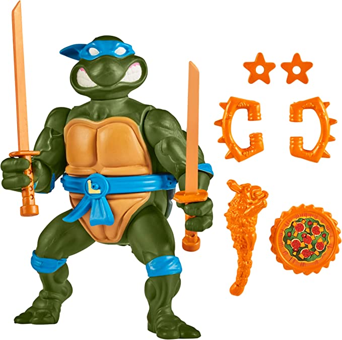 Teenage Mutant Ninja Turtles Classic Leonardo With Storage Shell