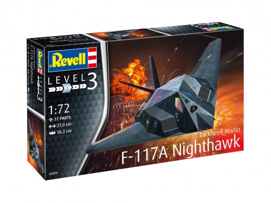 Lockheed Martin F-117A Nighthawk 1:72 Scale Kit