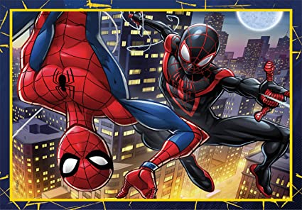 Clementoni Spiderman 4 in 1 Jigsaw Puzzle