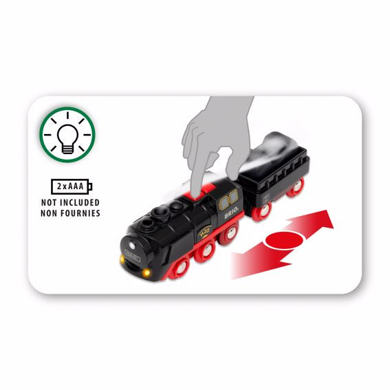 Brio Battery-Operated Steaming Train