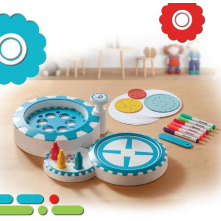 Spiral & Spin Art Station