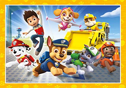 Clementoni Paw Patrol 4 in 1 Jigsaw