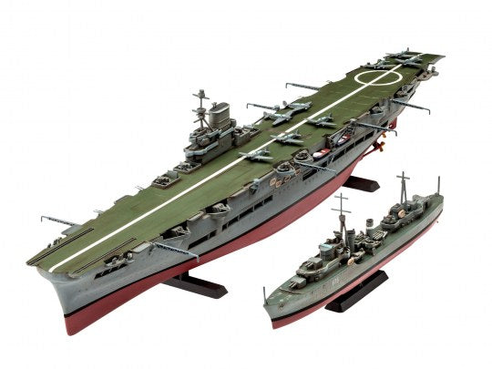 HMS Ark Royal & Tribal Class D 1:720 Scale Kit
