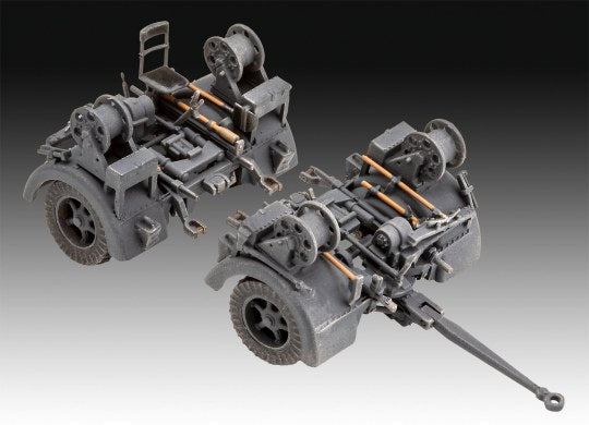 8.8cm Flak 37 + Sd.Anh.202 1:72 Scale Kit