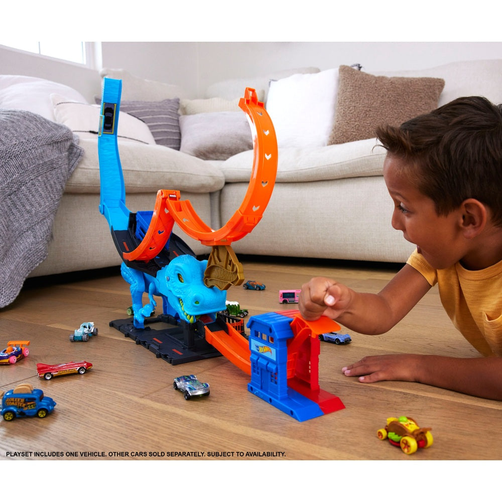 Hotwheels City T-Rex Chomp Down