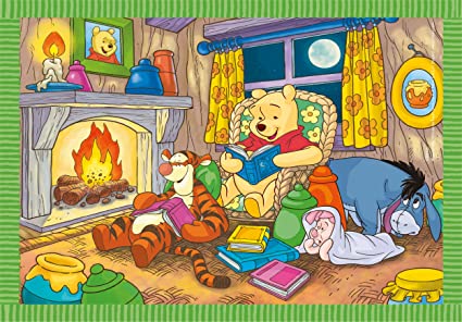 Clementoni Winnie the Pooh 4 in 1 Jigsaw