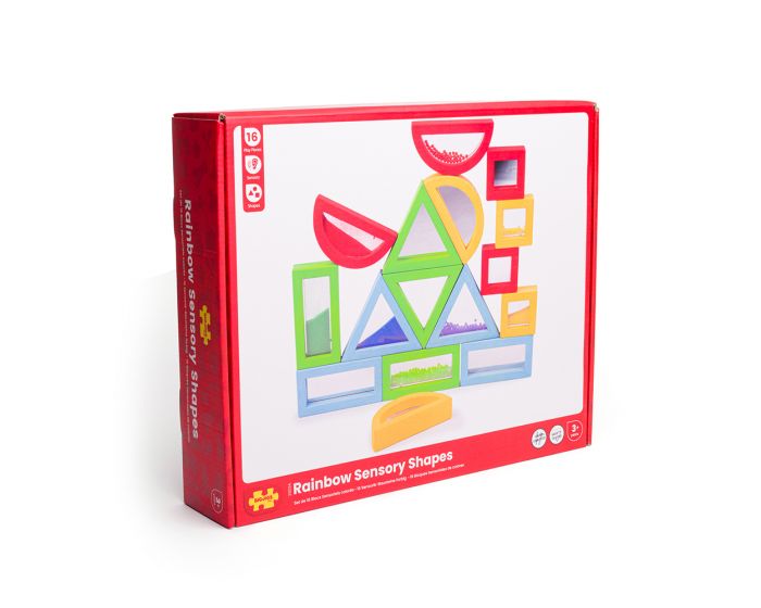 Big Jigs Rainbow Sersory Shapes