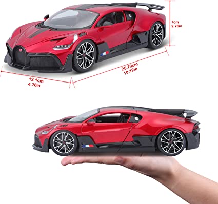 Burago Bugatti Chiron Red 1:18