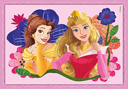 Clementoni Disney Princess 4 in 1 Jigsaw Puzzle
