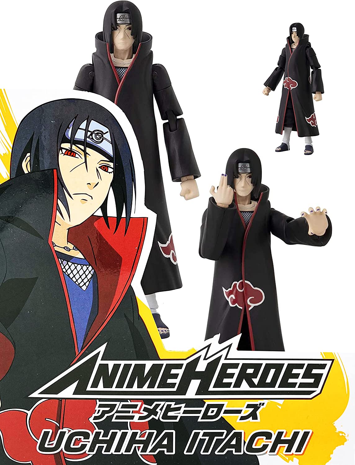 Anime Heros Uchiha Itachi 6.5" Action Figure
