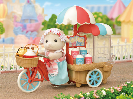 Sylvanian Families Popcorn Delivery Trike