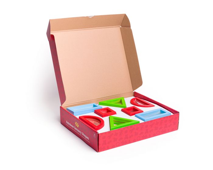 Big Jigs Rainbow Sersory Shapes