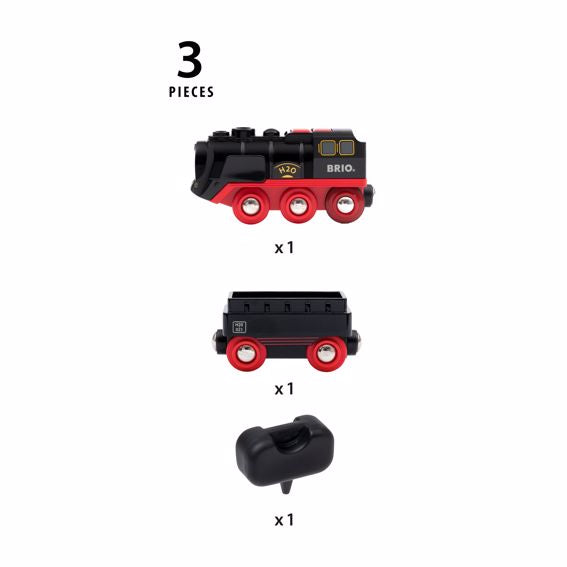Brio Battery-Operated Steaming Train