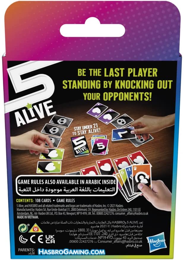 Five Alive Card Game
