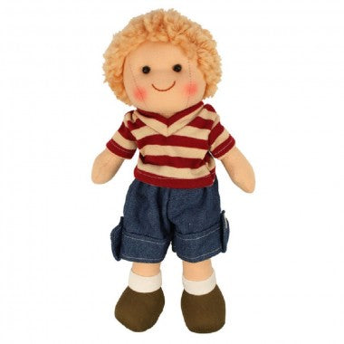 Harry - Blonde Hair & Stripy Tee Shirt