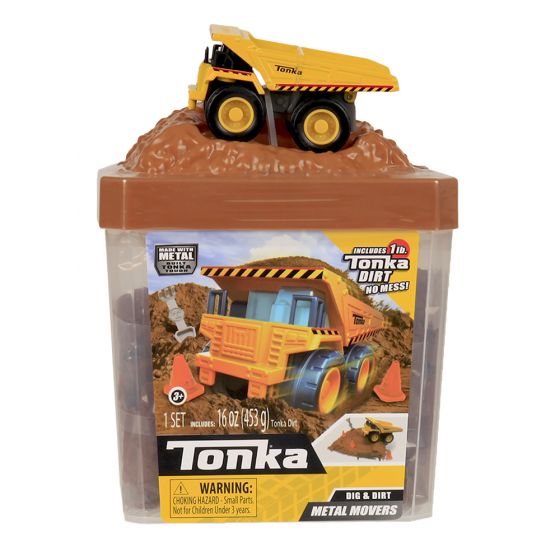 Tonka Metal Movers Dirt & Dig Playset