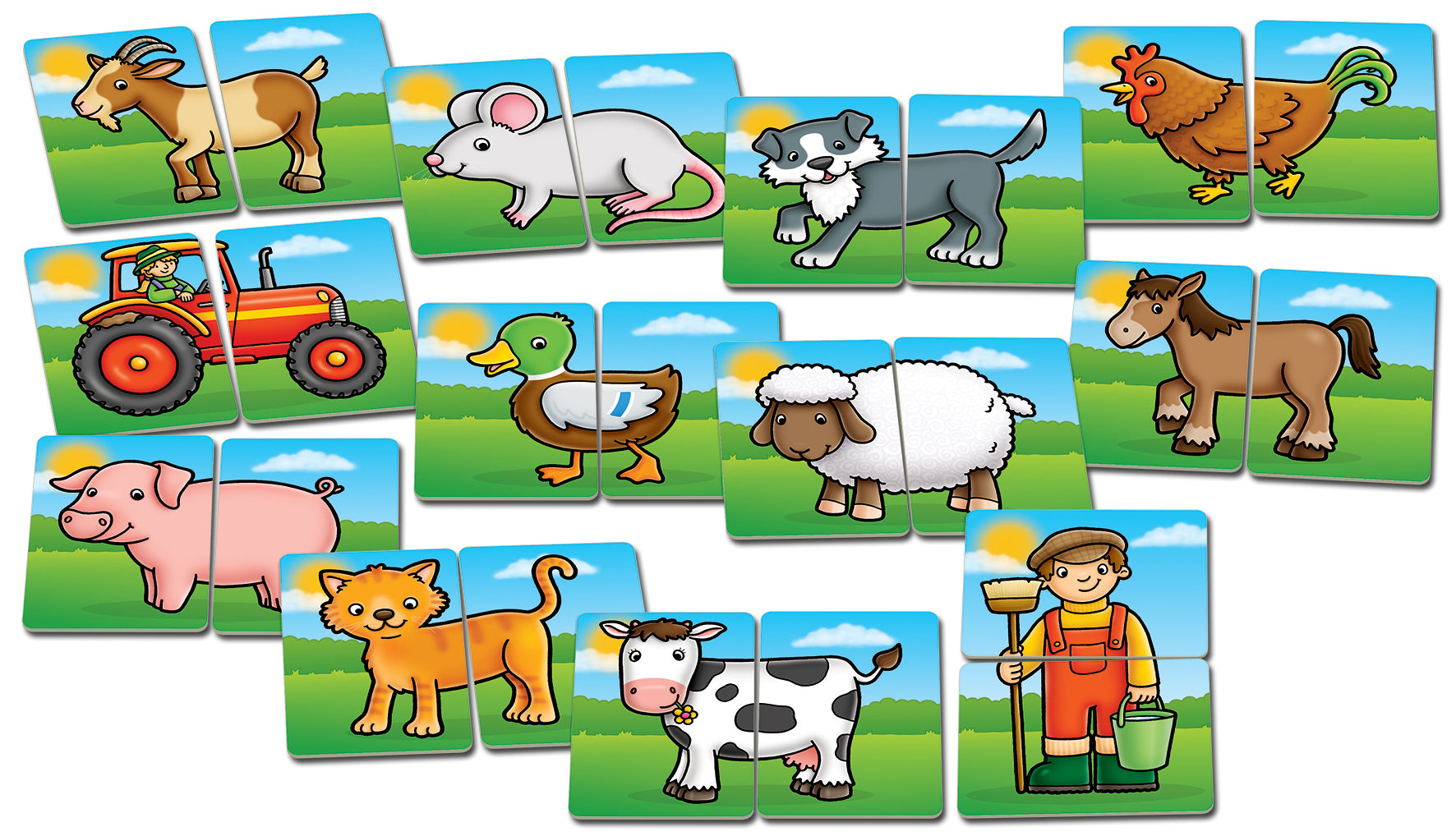 Orchard Farmyard Heads & Tails