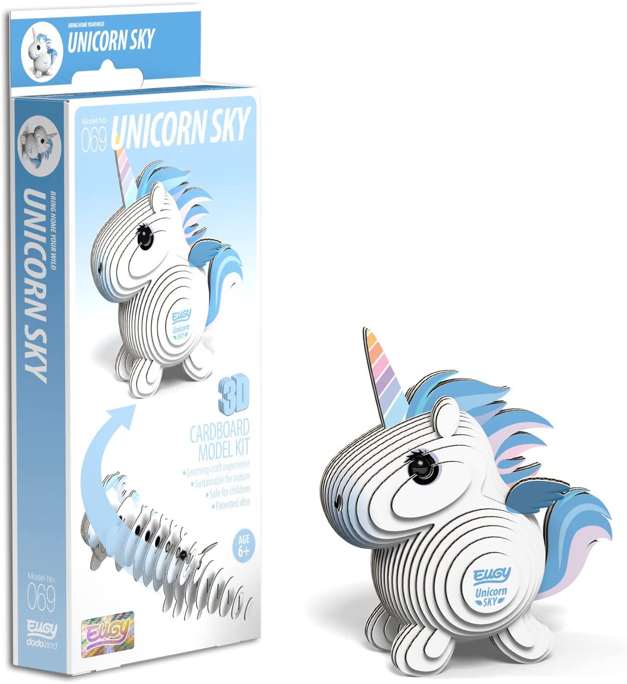 EUGY Unicorn Sky 3D Puzzle