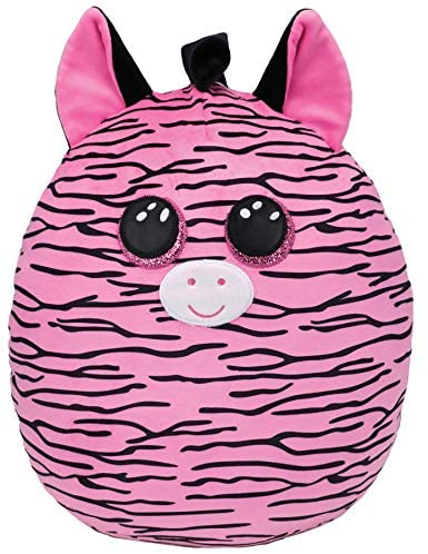 TY Zoey Zebra Squish A Boo 10"