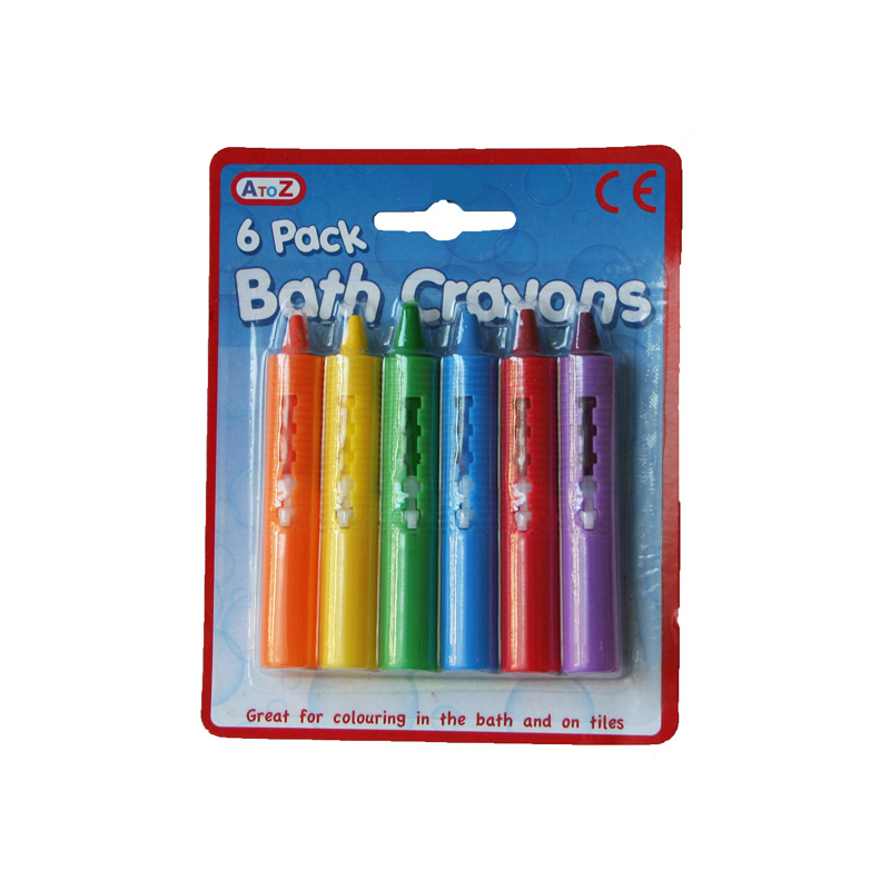 Bath Crayons 6 Pack