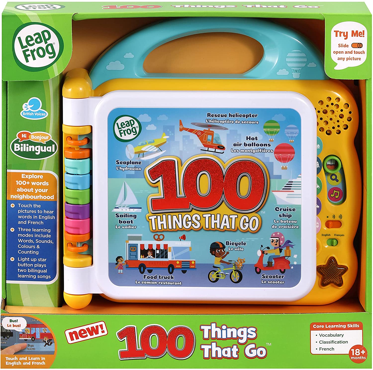 LeapFrog 100 Things That Go