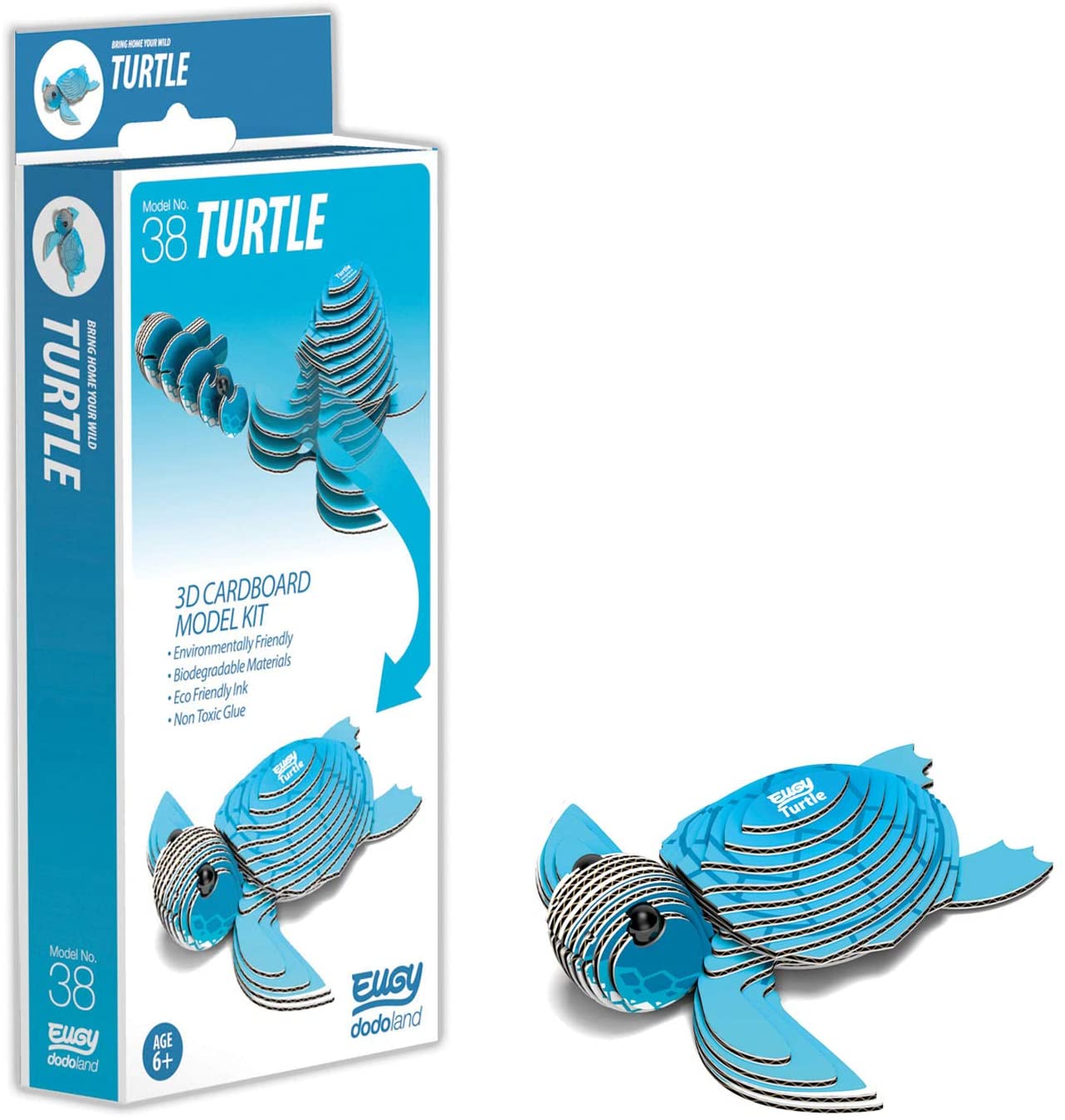 EUGY Turtle 3D Puzzle