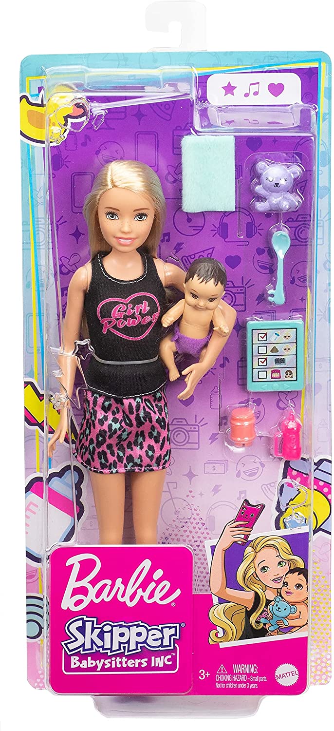 Barbie Babysitter & Baby Asst