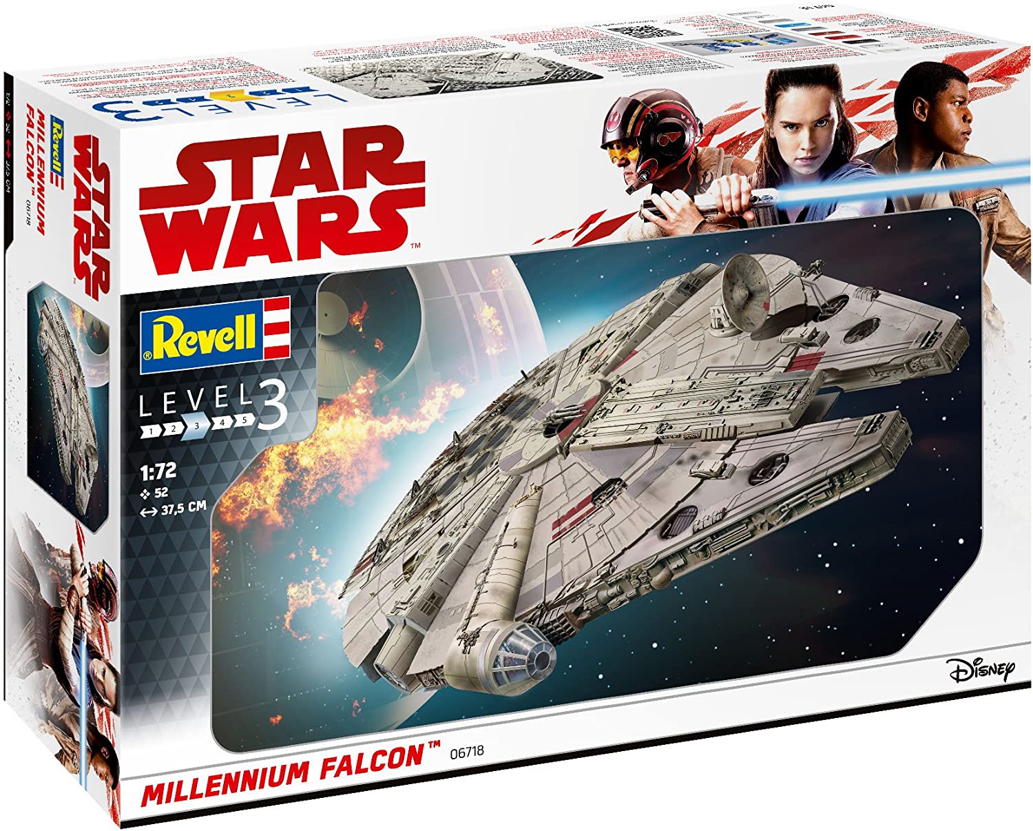 Srar Wars Millenium Falcon 1:72 Scale Kit