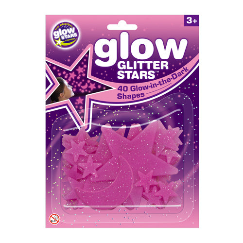 Glow Glitter Stars