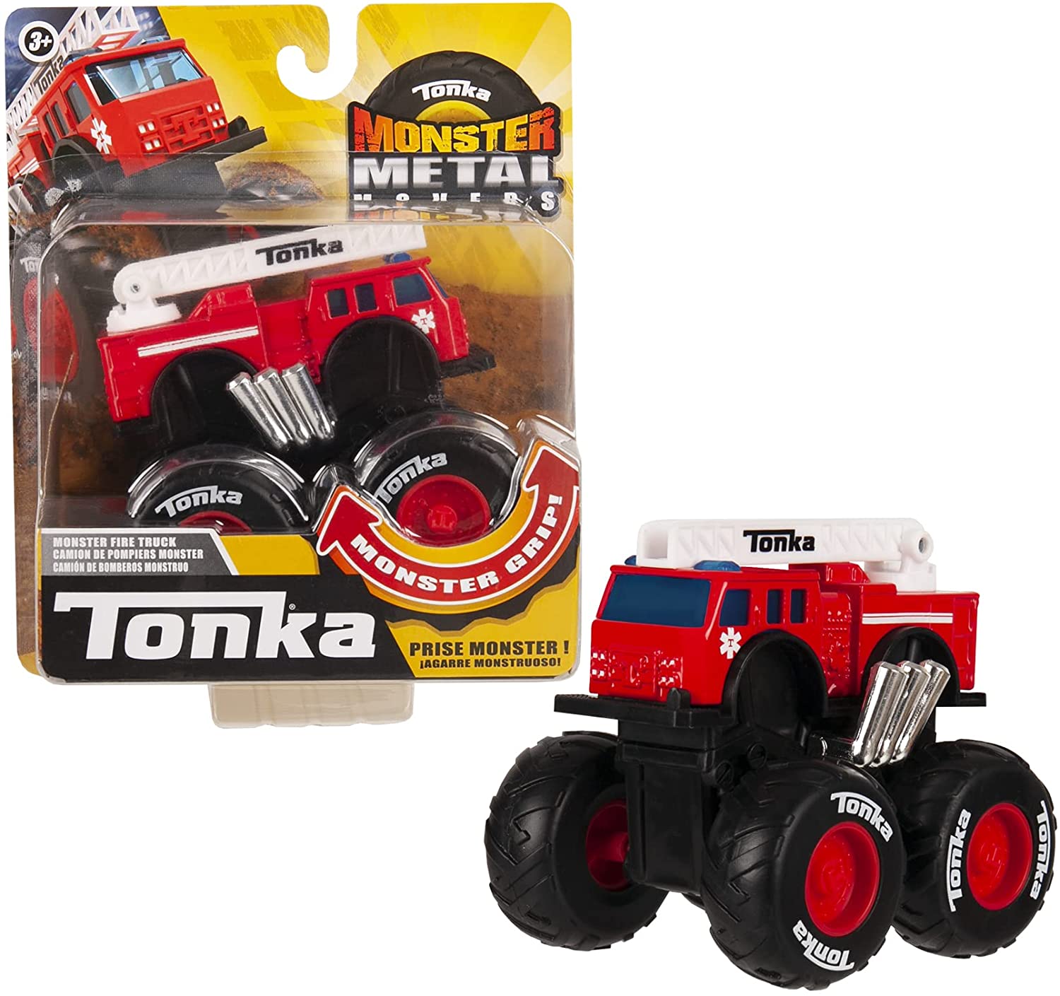 Tonka Metal Movers Monster Machines Fire Engine