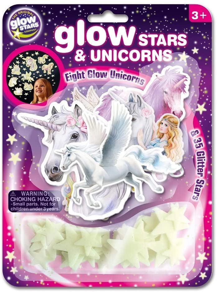 Glow Glitter Unicorns