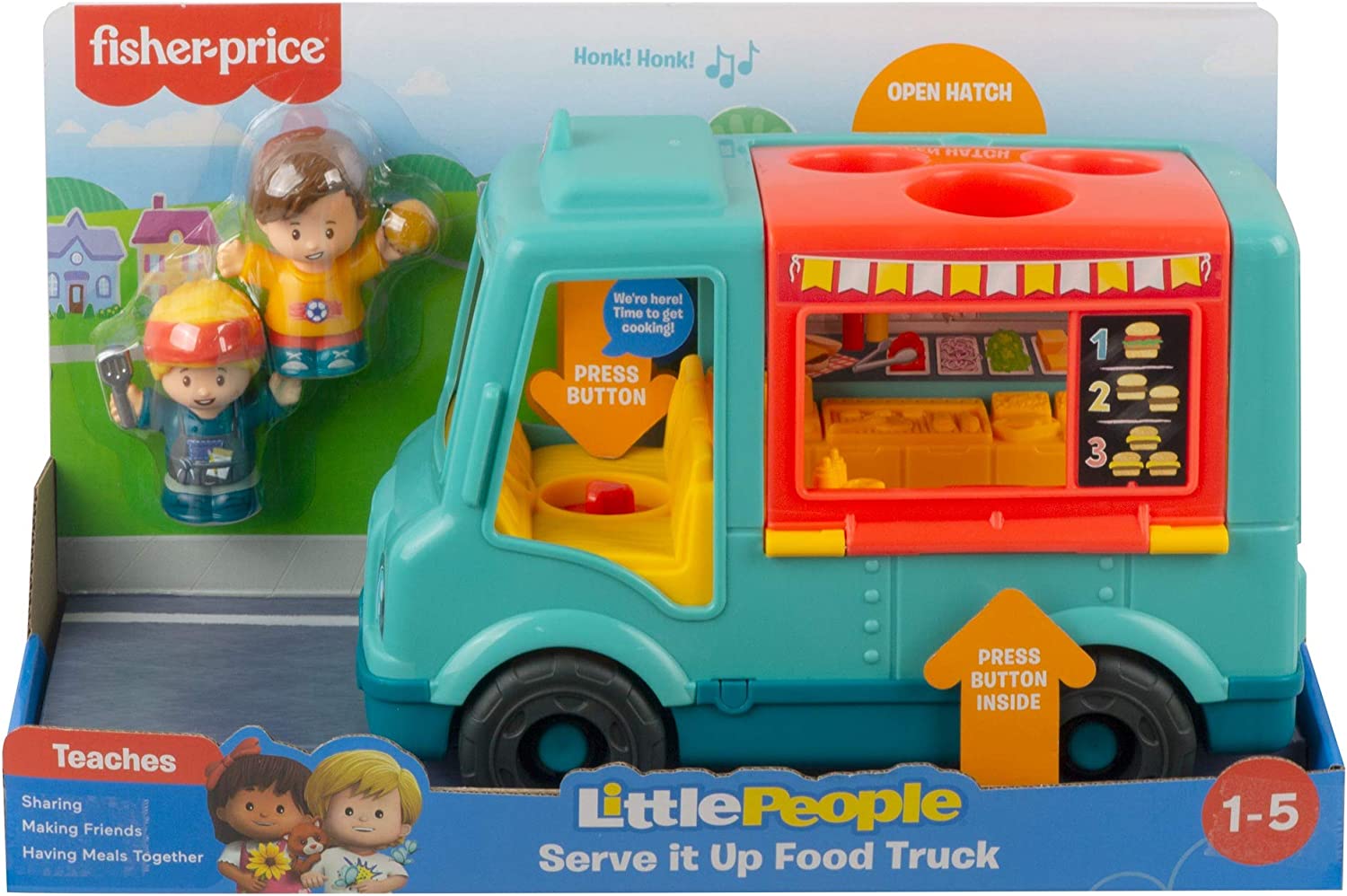 Fisher price serve up cheap food truck