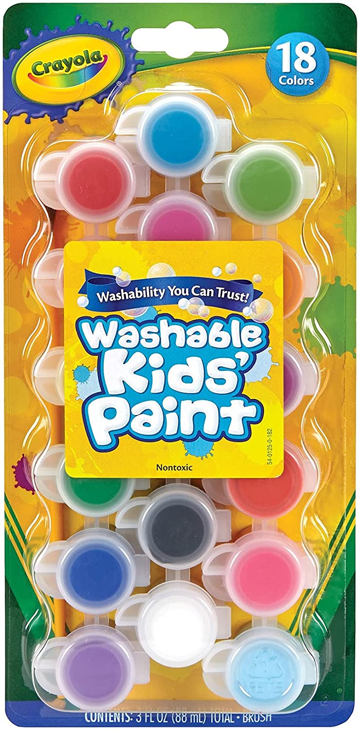 Crayola 18 Washable Paints