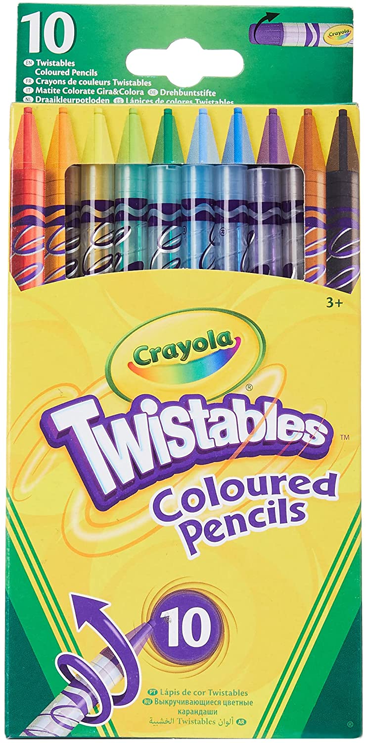 Crayola 10 Twistable Pencils