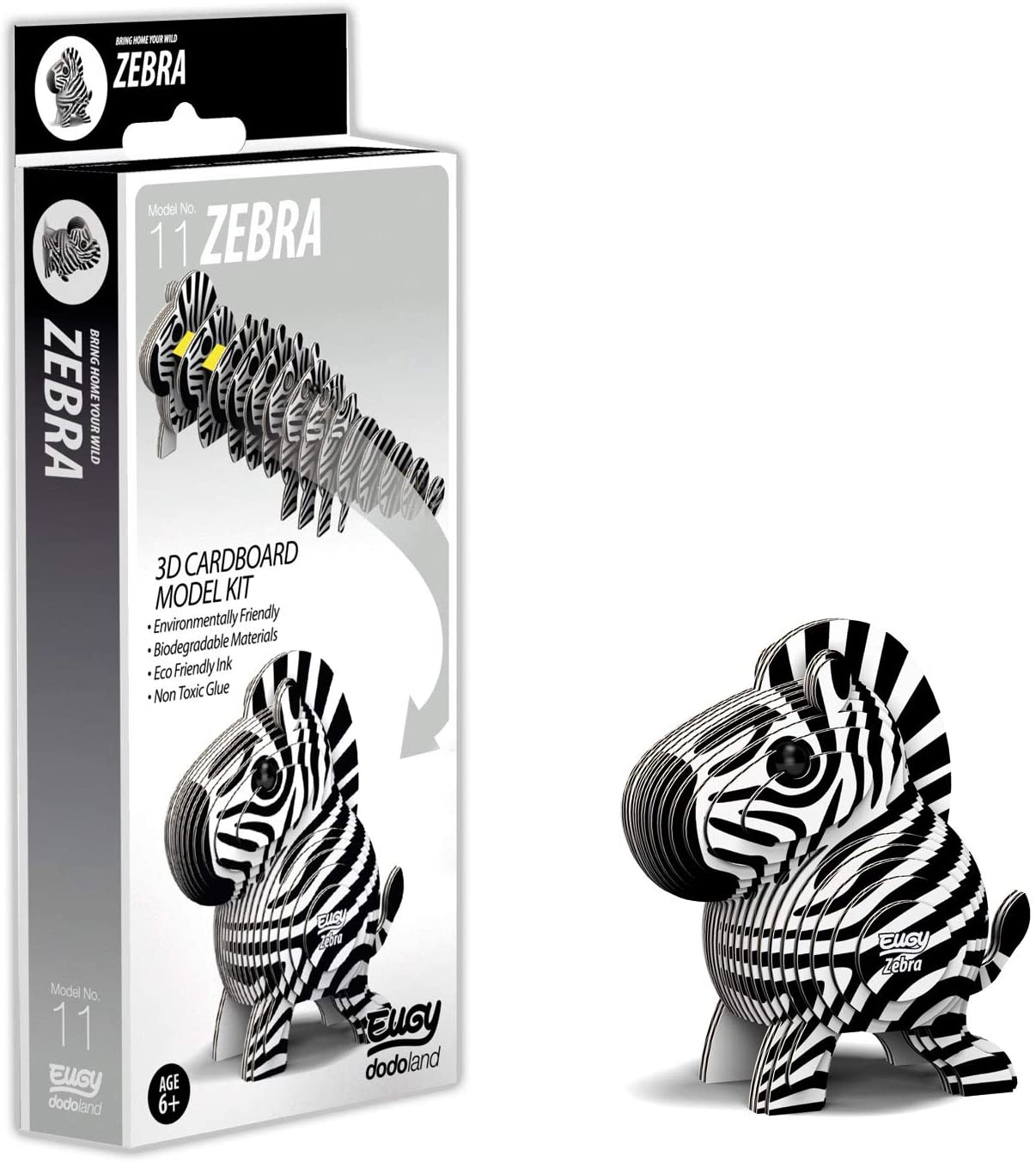 EUGY Zebra 3D Puzzle