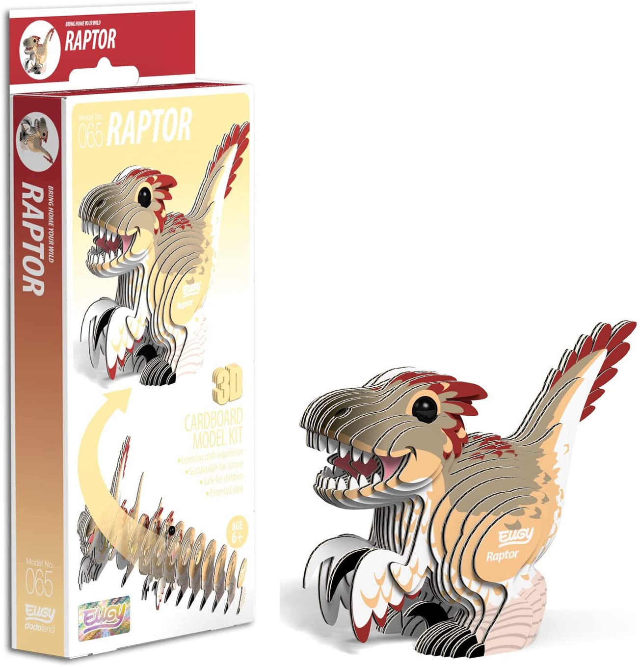 EUGY Raptor 3D Puzzle