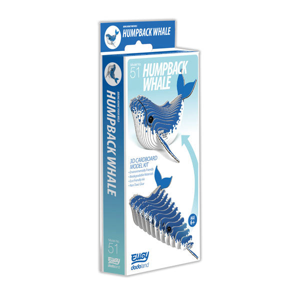 EUGY Humpback Whale 3D Puzzle
