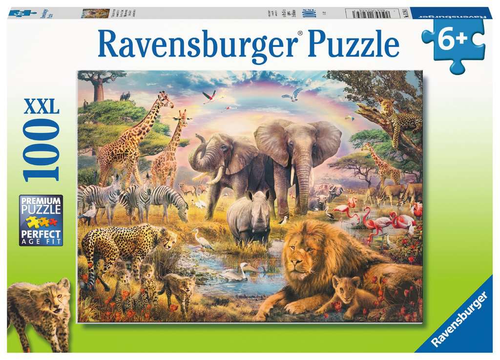Ravensburger African Safari XXL 100 piece Jigsaw