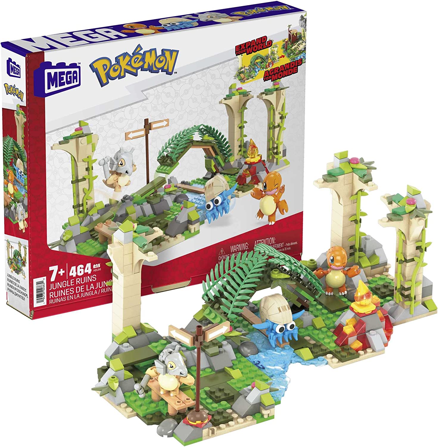 Pokemon Jungle Ruins Construction Set