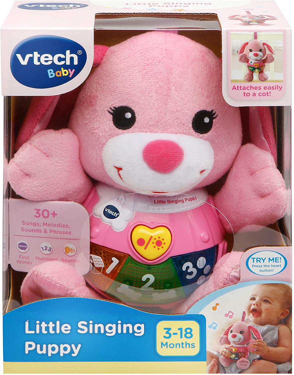Vtech Little Singing Puppy Pink