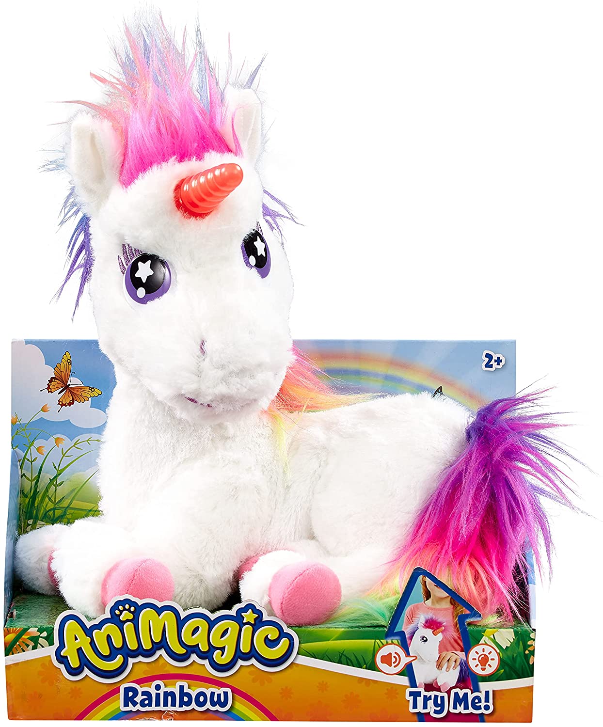 Rainbow My Glowing Unicorn Animagic