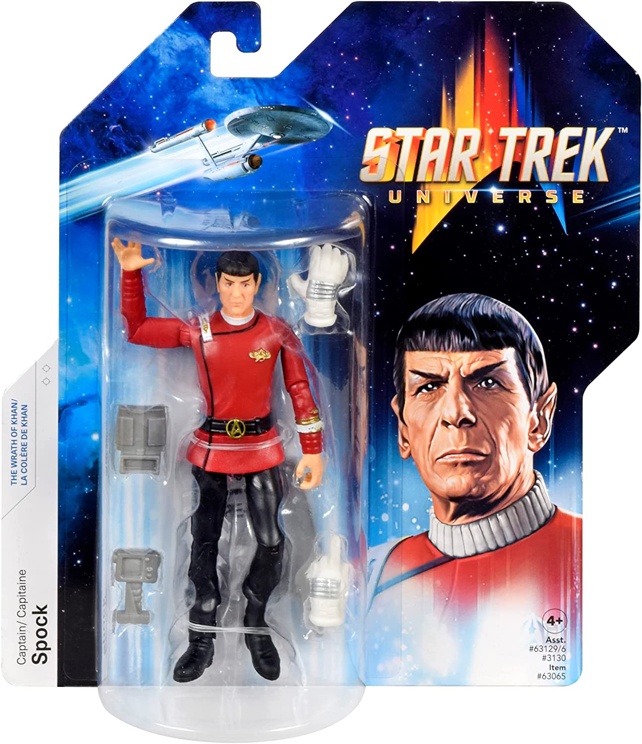 Star Trek Universe Captain Spock 5" Figure