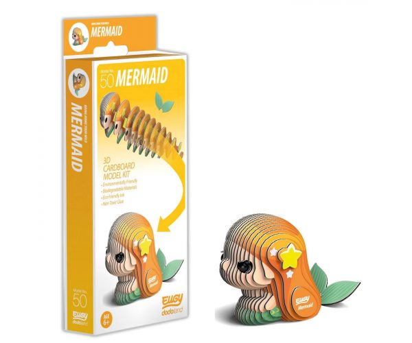 EUGY Mermaid 3D Puzzle